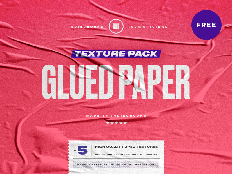 Free Glued Paper Textures By Roberto Perrino On Dribbble