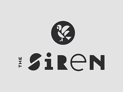 The Siren - Logo book publishing branding logo logomark visual identity