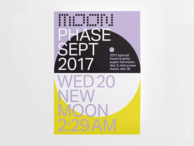 Moon Phase - Poster