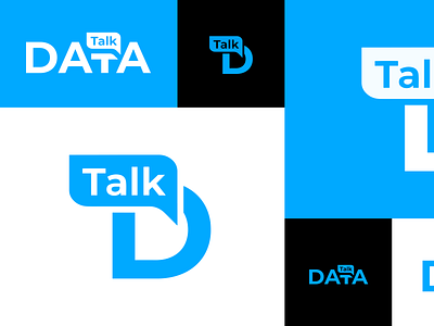 Logo Design for Data Talk (1/3) branding logo logo design logotype visual identity