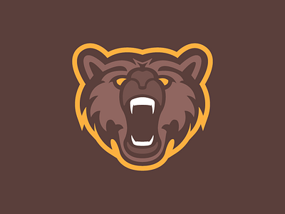 Bear Mascot Logo esports logo logo design mascot sports sports design sports logo