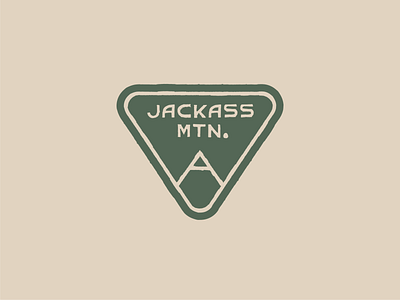 Jackass Mountain brand identity branding branding extension design graphic design icon iconagraphy illustration logo