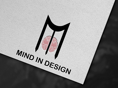 Mind in design logo for freelancer contest brain branding design graphic design illustration letter i letter m logo logo design m typography