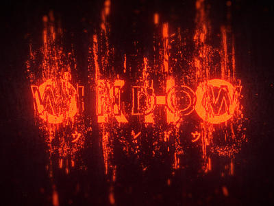 ' WINDOW ' 03 animation cyberpunk damage design glitch intro lagressif noise tech