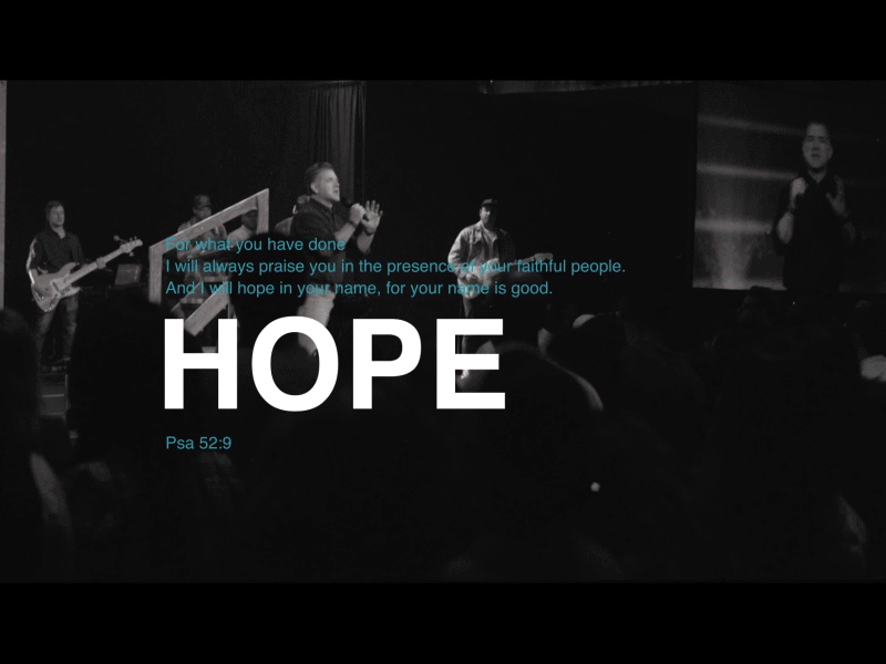 Hope City News 2020_1 2d after effects animation flashy footage kinetic loop news type typography