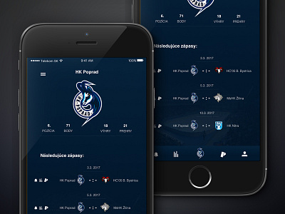 Mobile application app design graphic hockey iphone logo sketch sport ui userinterface ux