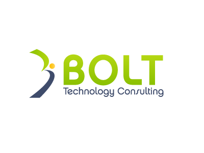 Bolt Technology Consulting Logo bolt brand consulting design identity logo