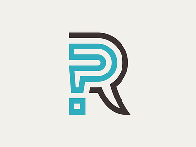 Q's + A's = R's answer app lettermark logo mark question r recommendation richmond word bubble