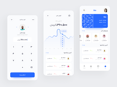 Finance - Mobile Banking App app app design banking app credit card finance finance analytics fintech graph ios management app minimal mobile app money transfer payment payment app product design ui ux wallet