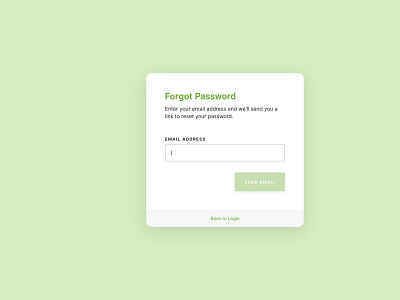 Forget Password