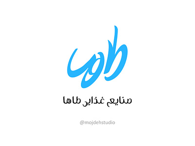 Taha branding illustration logo typography vector