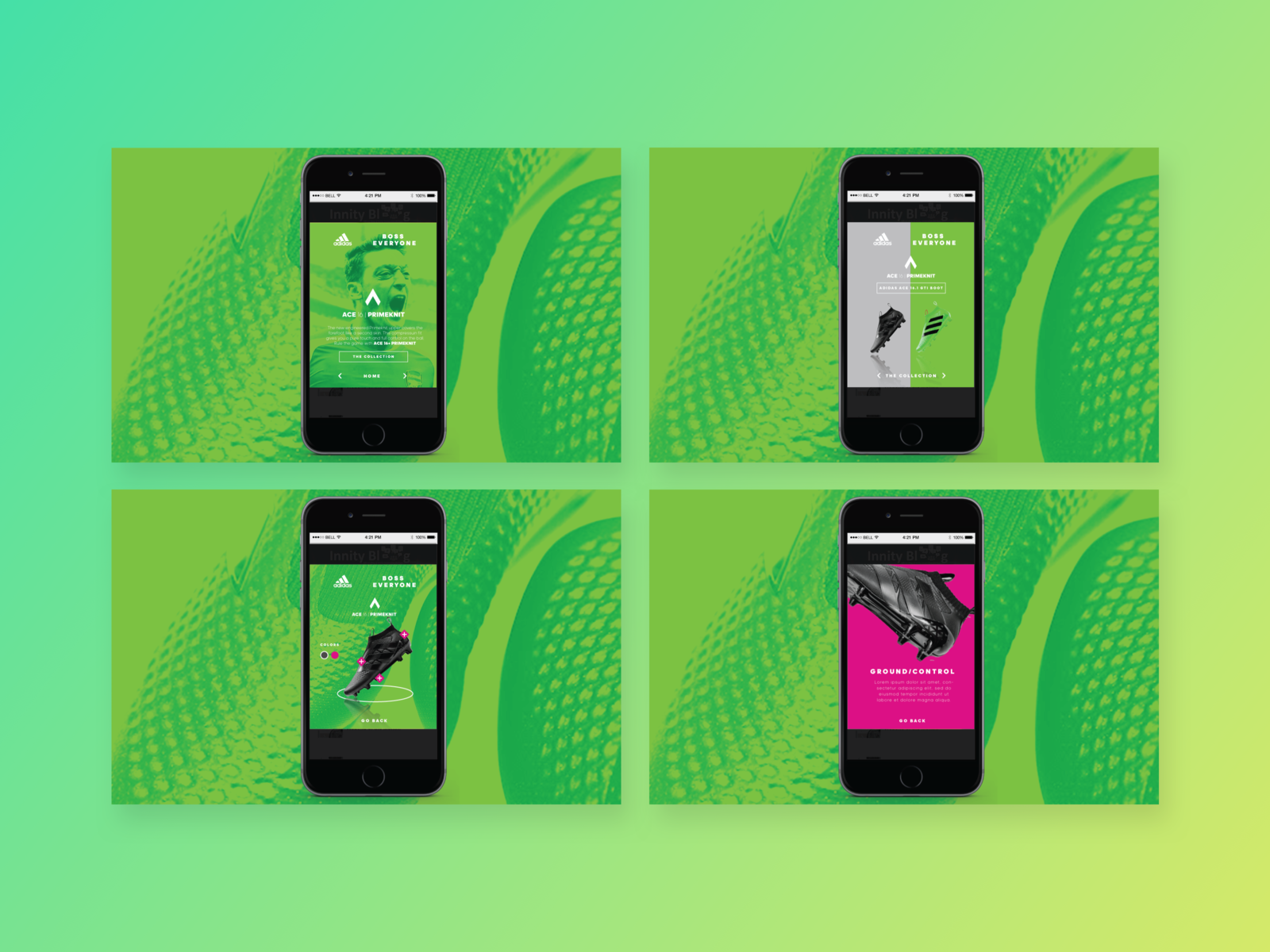 Adidas Boss Everyone Campaign Mobile Engage By Rizza Valdez On Dribbble