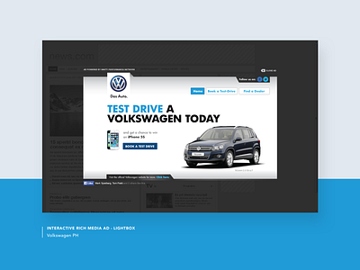 Volkswagen PH - Lightbox Rich Media Ad