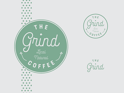 The Grind coffee logo coffee logo logodesign space thirtylogos