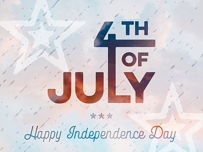 Happy Independence Day 4th of july america celebrate fireworks freedom independence day july 4th lettering patriotic typography united states usa