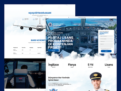 IAU Pilotage Landing Page adobe branding design figma graphic design landing page ui ux website website design