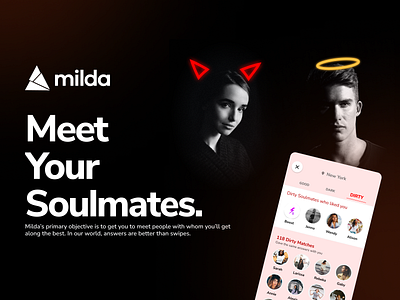 Milda App Design app app design branding design figma graphic graphic design illustration logo ui ux