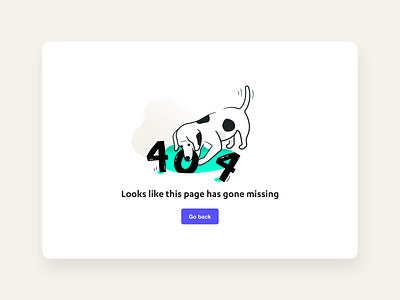 404 page- Illustration