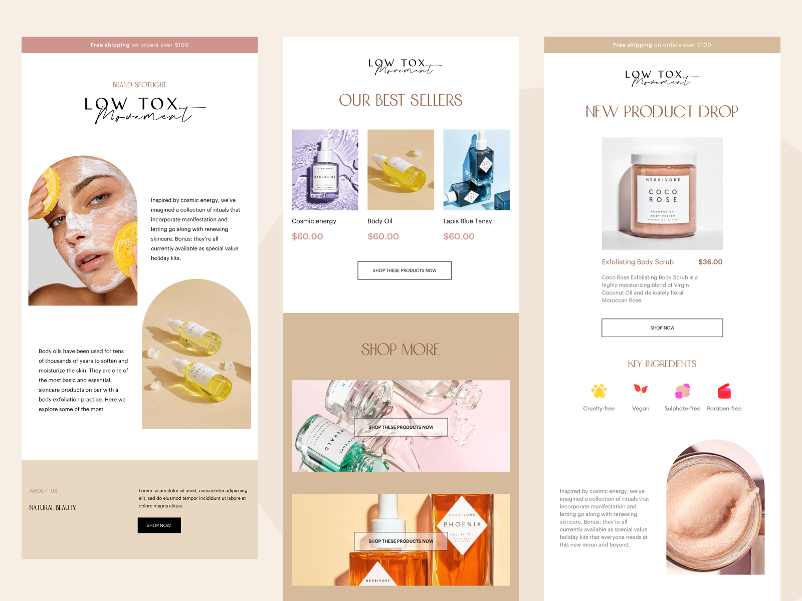 Email Templates by Ash Joan Hazelwood on Dribbble