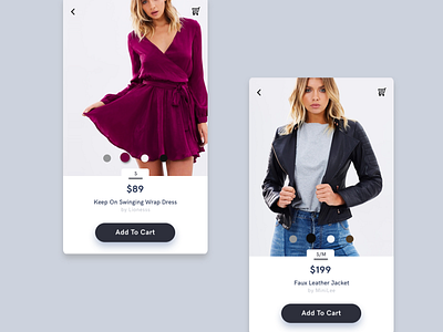 Add to Cart- ios App add to cart app ecommerce fashion ios minimal online shop shopping sketch