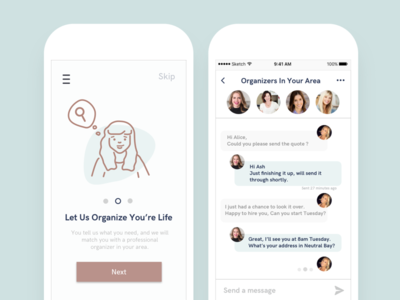 The OrganizedLife App Concept