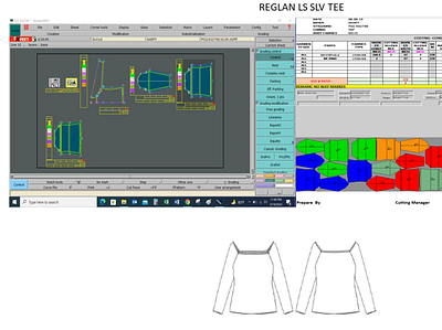 Sewing pattern, grading, editing, consumption & production. consumption design editing grading graphic design illustration sewing sewing pattern maker sewing production