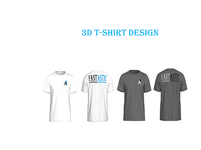 I will do your Prototype 3D T-shirt design for your Business. 3d t shirt design animation graphic design illus illustration logo rendering sewing pattern