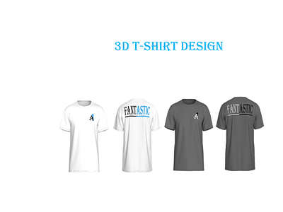 I will do your Prototype 3D T-shirt design for your Business.