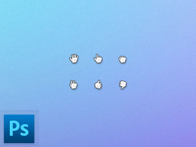 Hand cursors