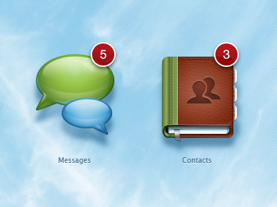iPad app icons big icons contacts icons ipad ipad app messages