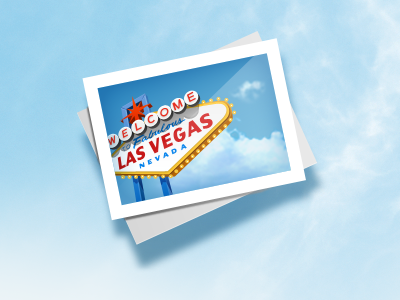 Welcome to Las Vegas illustration ipad las vegas nevada