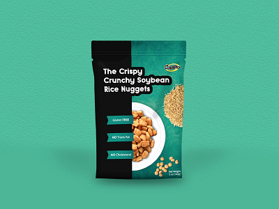 Ouma - Packaging design food label design nuggets package packaging design rice rice nuggets