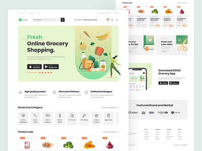 Grocery Landing Page