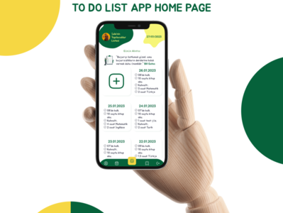 To Do List App- Home Page UI Design by Sümeyye Şule Şen on Dribbble