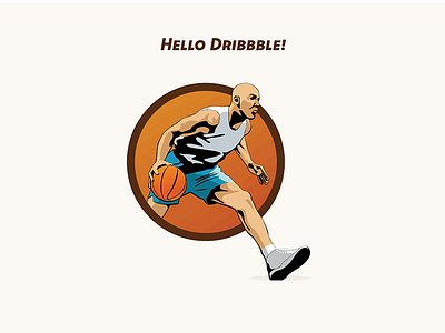 Debut - Game On!!! basketball debut design illustration ui