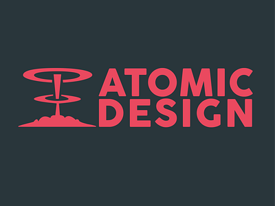 Atomic Design logotype branding inspiration logotype typography ui design vector