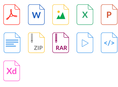 File type icons