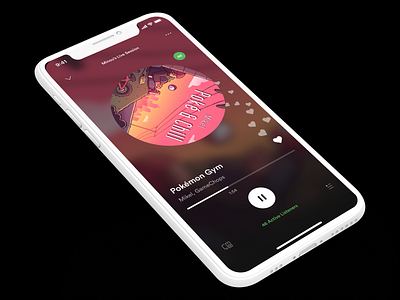 Spotify Live Sessions | UI and Chill app design mobile mobileui spotify ui user experience user interface ux