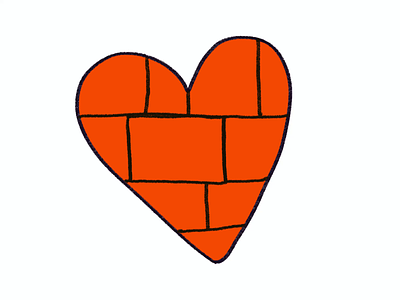 The Heart animation art design digital drawing fun funky heart illustration shapes sketching
