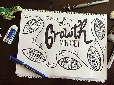 Growth Mindset - Part 2 design growth learning mindset sharpies sketching students