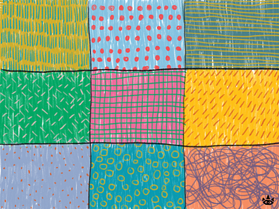 Patterns color illustration patterns pencil