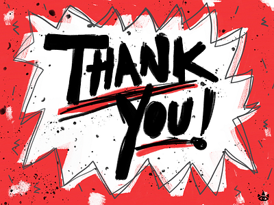 Always Say Thank You illustration lettering thank you