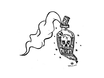 A Poisonous Concoction - Inktober #3 2017