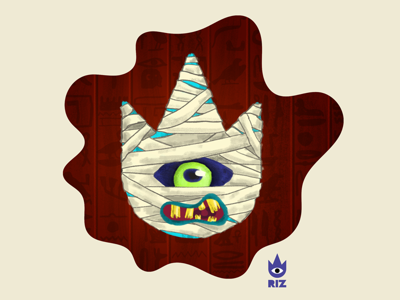 Riz logo mummy