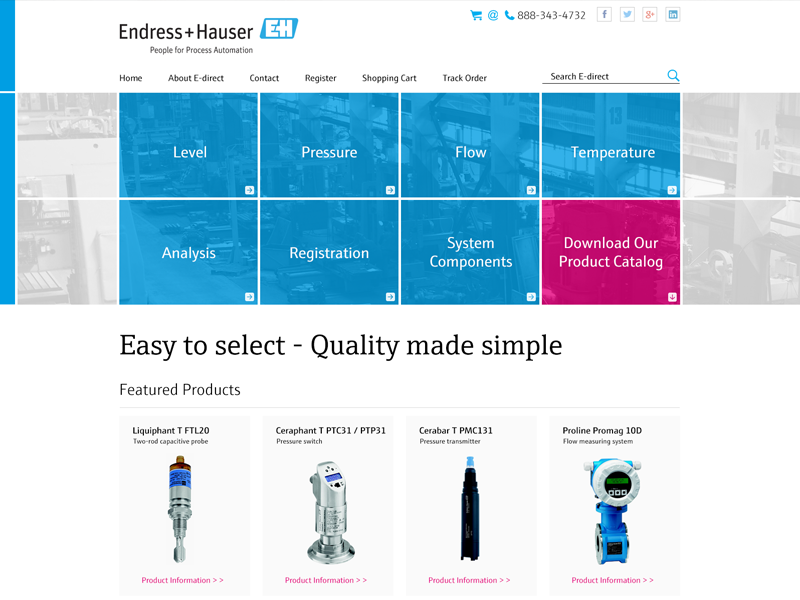 EH Home web design rwd mfg typography light modular industrial ecommerce