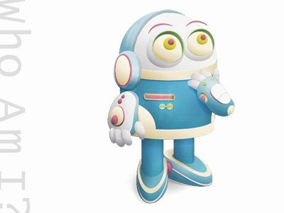 Broba The Support Bot adobe illustrator android character illustration it robot vector