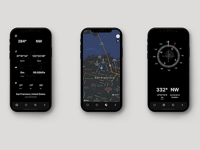 SatelliteX - Mockup app app store ios navigation ui