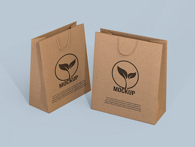 Shopping Bag Mockup eco paper