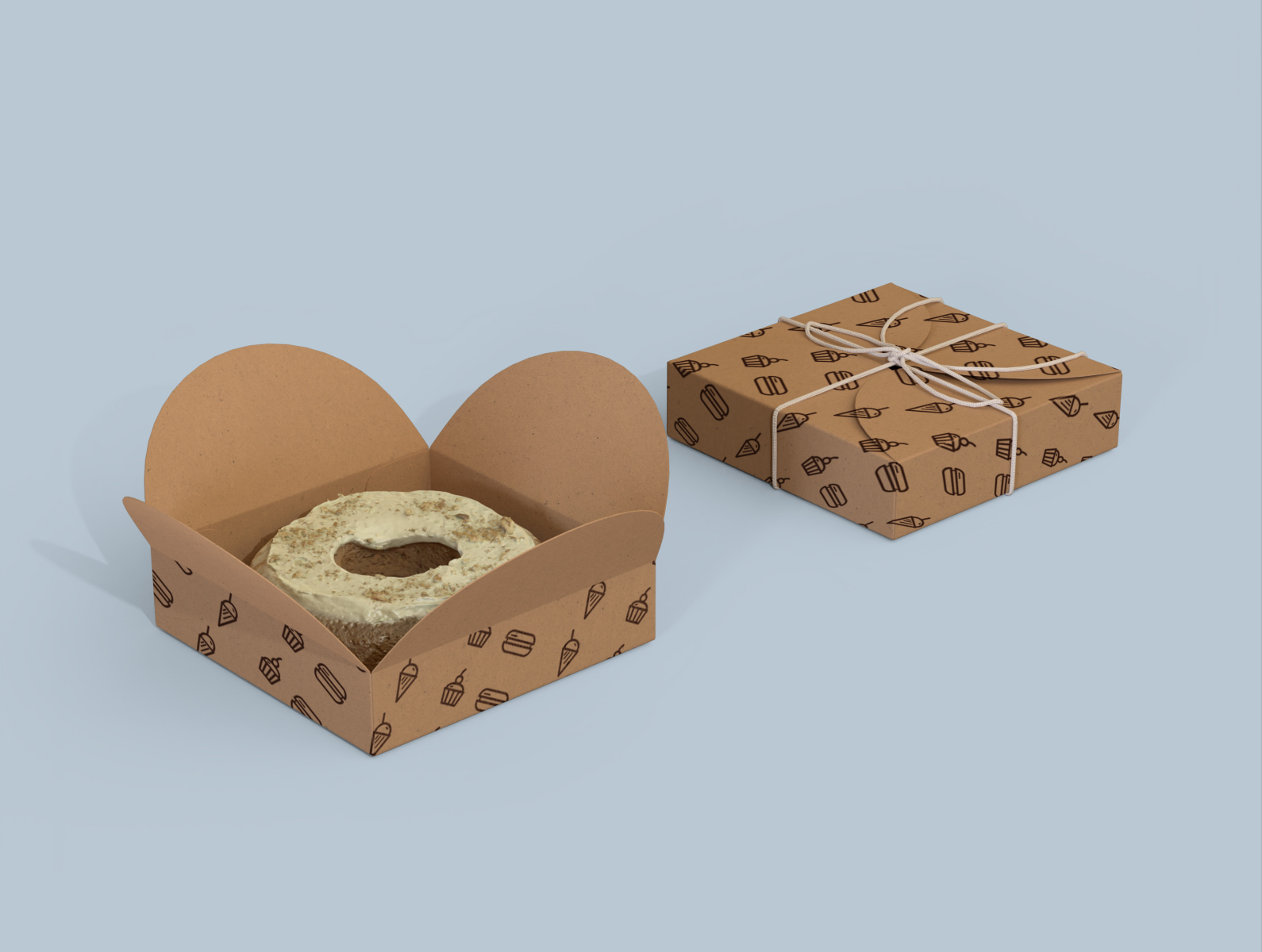 Cake Box Mockups, Graphic Templates - Envato Elements