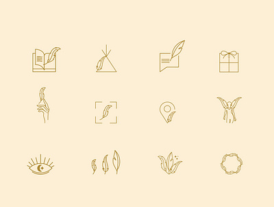 Instagram Highlight Icons clean highlighticons icon icon set icondesign iconset illustration instagram instagramicons lineart minimalistic organic